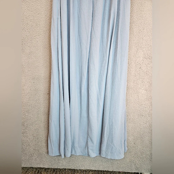 Lulu's Air Of Romance Womens Maxi Formal Dress Sz L Chiffon Wedding - Picture 8 of 14